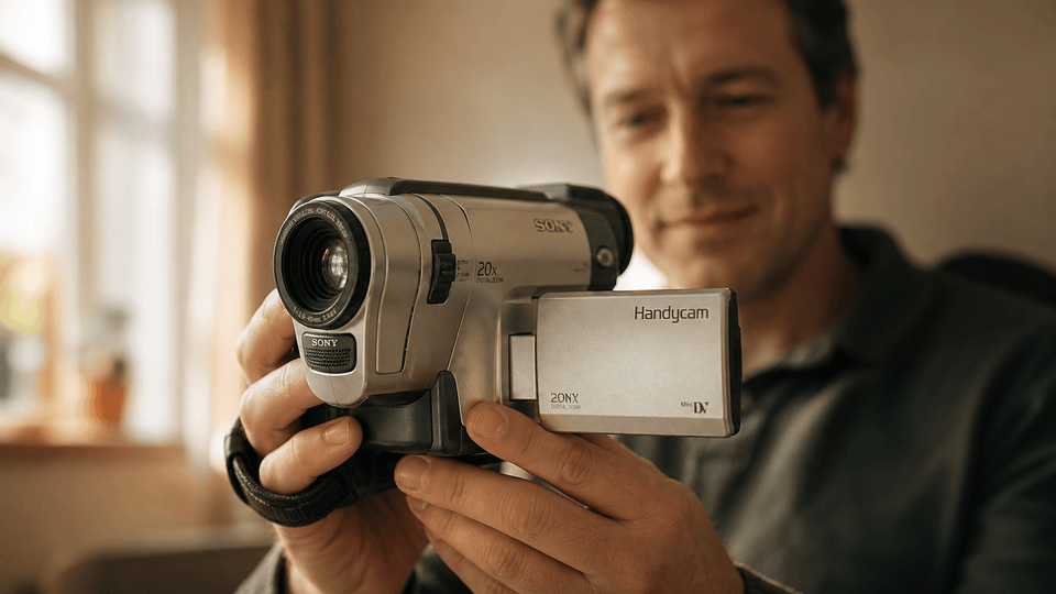 De Sony Handycam: de camera die onze herinneringen vastlegde - Bandjes Digitaliseren