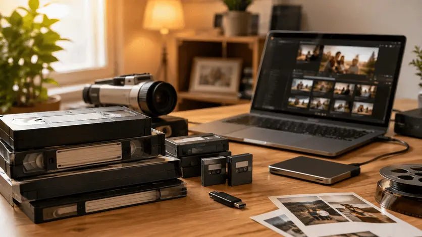 Waar videobanden digitaliseren? - Bandjes Digitaliseren