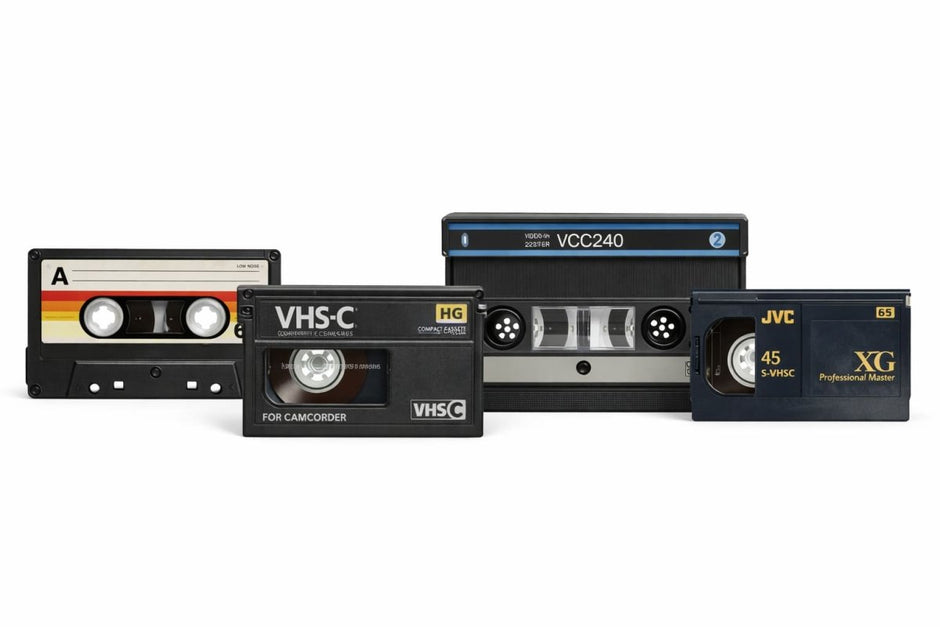 VHS-, VHS-C-, Video 2000- en camcorderbandjes om te digitaliseren