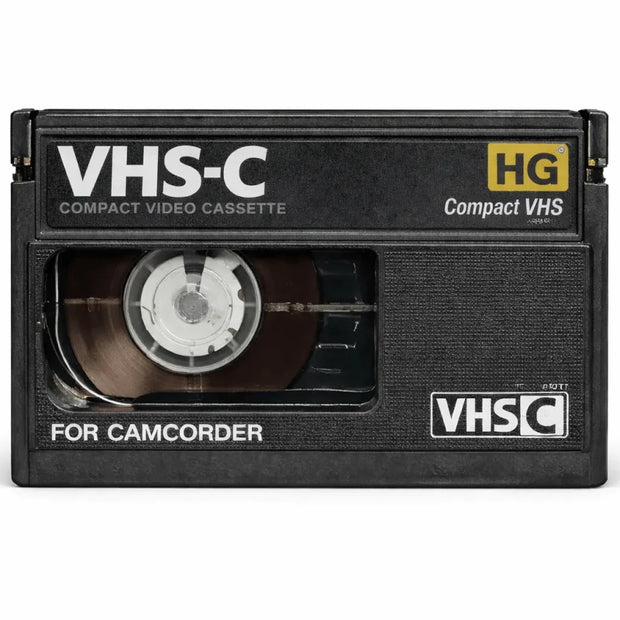VHS-C-cassette voor een camcorder om te digitaliseren
